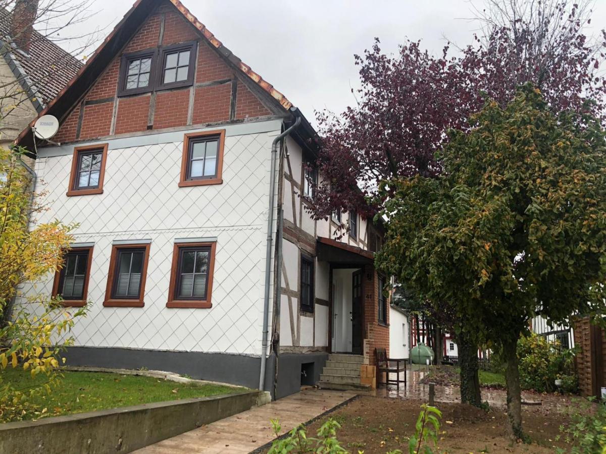 Bike & Sleep Weserbergland Ferienhaus Vahlbruch Dış mekan fotoğraf