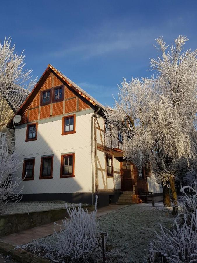 Bike & Sleep Weserbergland Ferienhaus Vahlbruch Dış mekan fotoğraf